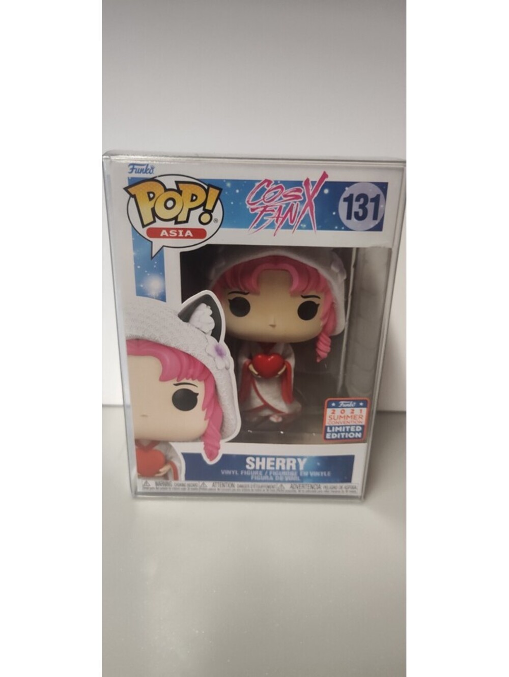 Funko Pop Asia Cos Fan X Sherry #131 2021 Summer Convention Limited Edition